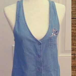 Vintage Looney Tune denim dress